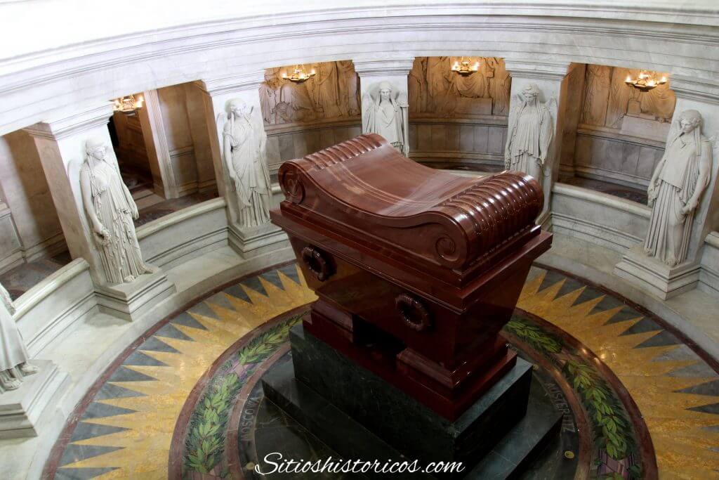 El mausoleo de Napoleón.