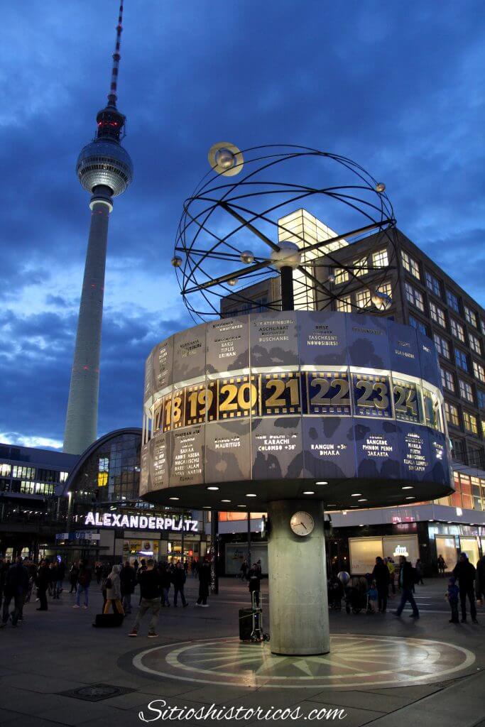 Reloj mundial Alexanderplatz