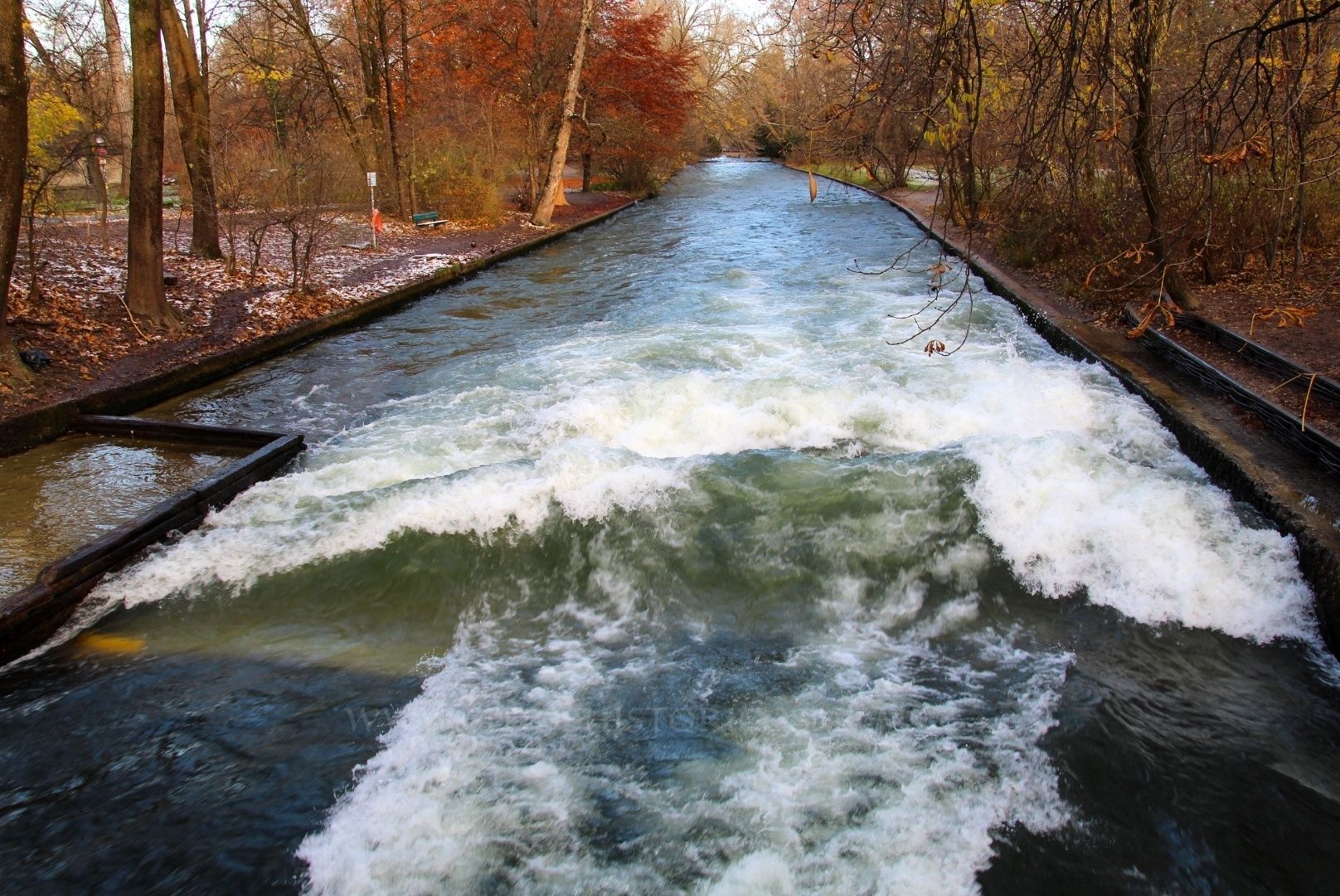 EISBACHWELLE Múnich