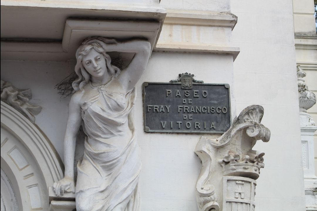 Casa natal de Ernestina Champourcin en Vitoria.