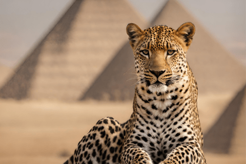 Los leopardos en el Antiguo Egipto.