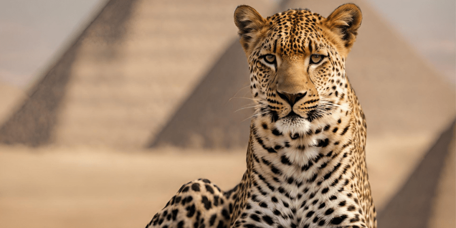 Los leopardos en el Antiguo Egipto.