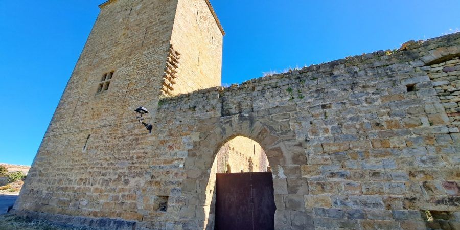 Castillo de Artieda en Navarra.