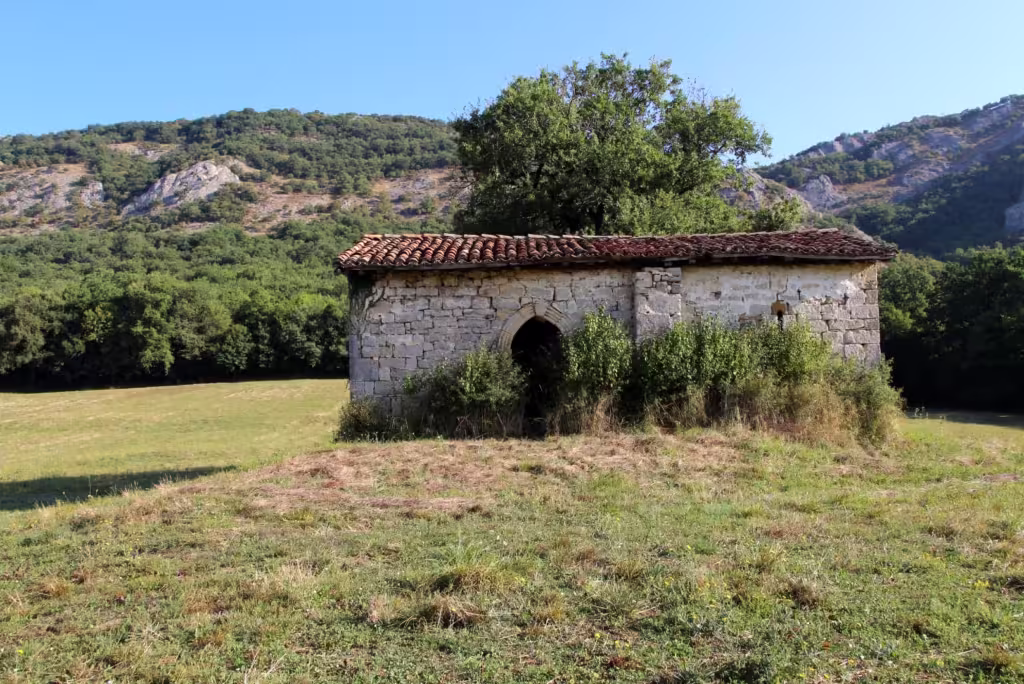 Despoblado de Berastegui en el valle de Araquil.